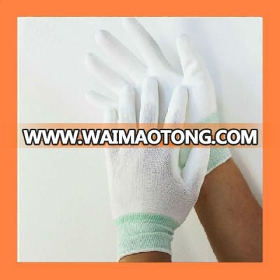 13gauge Seamless PU Palm Fit Nylon Gloves HY01